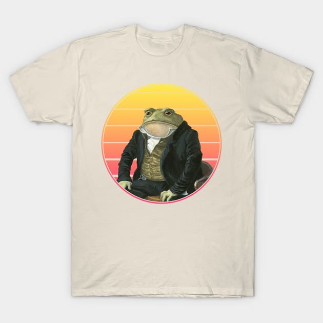 Vaporwave Colonel Toad T-Shirt by castrocastro